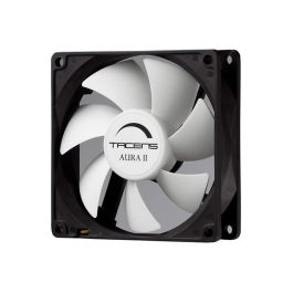 Tacens Aura II Ventilador para Caja PC 90mm Ultrasilencioso 12dB, 1500 RPM, 33 CFM, Rodamiento Fluxus II, Diseño Antipolvo