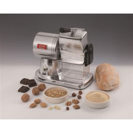 Ariete 449 Rallador Eléctrico Profesional de Acero Inoxidable, Apto para Inducción