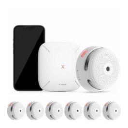 X-Sense FS61 6 1 RF-Rauchmelder-Set con Gateway (6×XS01-M 1×SBS50) Detector de Humo Inalámbrico Precio: 127.7881. SKU: B12PJMFZCC