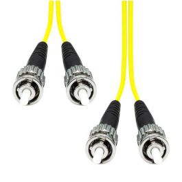 ProXtend Cable de Parcheo de Fibra Óptica Duplex Monomodo OS2 con Conectores ST-ST UPC 7 Metros para Redes de Alta Velocidad LSZH