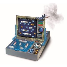 Clementoni 52683 Batalla Naval - Juego de Lógica Estratégico con Naves y Fichas Magnéticas Clásico Battleship