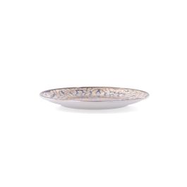 Bidasoa Deneb Hydrozero Plato Postre de Porcelana, Cerámica Brillante, 21 cm (6 Unidades), Apto para Lavavajillas y Microondas