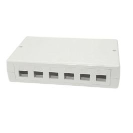 Lanview Surface mount box for 6/12 x RJ45 jack Precio: 4.79000038. SKU: B19H2FX624