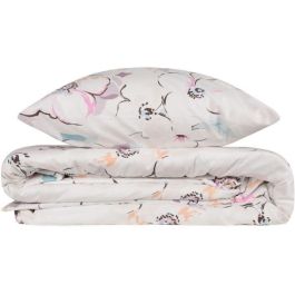 Juego de Cama 220x240 cm con 2 Fundas de Almohada 60x60 cm - 100% Algodón Reforzado - Blanco - ASI8683342463768