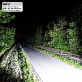 M-Tech MTECWLC44 Faro de Trabajo LED Cuadrado Performance Series 45W Cree Flood 10-32V 2500 Lúmenes IP67 Carcasa de Aluminio