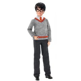 Mattel Harry Potter FYM50 Muñeco con Varita Mágica y Uniforme de Hogwarts, 11 Puntos de Articulación, Edad Recomendada +6 Años