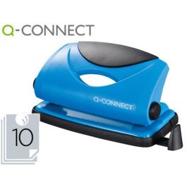 Taladrador Q-Connect Kf02153 Azul Abertura 1 mm Capacidad 10 Hojas