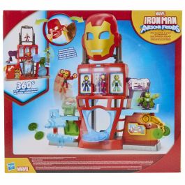 Hasbro HASG12595L0 - Iron Man HQ, caja electrónica infantil de Marvel Iron Man y sus increíbles amigos, a partir de 4 años
