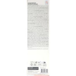 Tabla de bambú para encimera 45x35x1.5 cm - Masterchef (4 Unidades) Tabla de bambú para encimera 45x35x1.5 cm - Masterchef (4 Unidades)