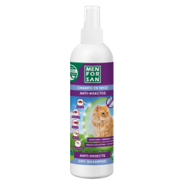 Men For San Champú Seco Anti-Insectos para Gatos: Elimina Pulgas, Garrapatas, Ácaros. Con Margosa, Geraniol y Lavandino. Spray 250ml Men For San Champú Seco Anti-Insectos para Gatos: Elimina Pulgas, Garrapatas, Ácaros. Con Margosa, Geraniol y Lavandino. Spray 250ml Precio: 6.59000001. SKU: B1APLCE4A2