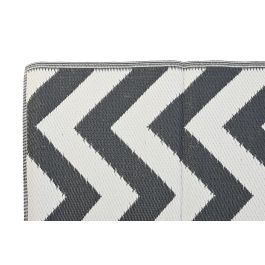 DKD Home Decor Alfombra Gris Claro Gris Oscuro 180 x 1 x 120 cm (4 Unidades)