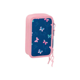 Portatodo BlackFit8 Mariposas Multicolor 12,5 x 19,5 x 5,5 cm 37 Piezas