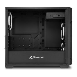 Sharkoon V1000 RGB Black, Micro Torre, PC Gaming, Negro