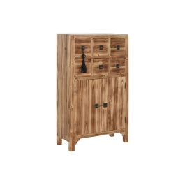 Cajonera Home ESPRIT Negro Natural Abeto Madera MDF Oriental 63 x 27 x 101 cm Precio: 231.69000019. SKU: B13CAZVGL4