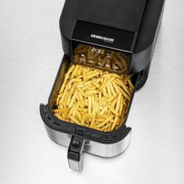 ROMMELSBACHER FRH 1500 Freidora de aire caliente 5L, 1500W, 80-200°C, Negro. Con horneado y asado a la parrilla