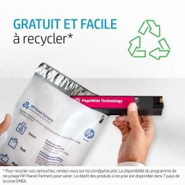 HP 973X Cartucho de Tinta Amarillo de Alto Rendimiento PageWide - 7,000 Páginas - Para HP PageWide Pro 452/477/552/577 (F6T83AE)