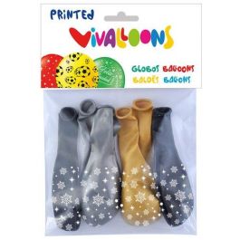 Globo Vivalloons Copos 5 Caras Oro/Plata Bolsa De 8 Precio: 2.50000036. SKU: B1CX7GHRV4