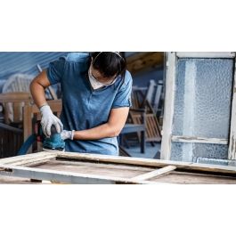Bosch C470 Hoja lijadora para madera, 100x150 mm, Grano K240, 10 unidades