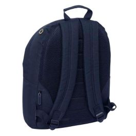 Mochila para portatil 14,1" kappa basics "azul marino" 31x41x16 cm