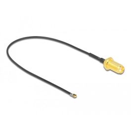 DeLOCK Cable Antena SMA Fachádza Hembra a MHF 4L LK Macho 1.37 20cm 10mm Rosca 0.2m Negro Precio: 11.5192. SKU: B1J57KDWDK