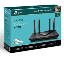 TP-Link Router Wi-Fi 6 ARCHER AX55 Doble Banda 2.4 GHz / 5 GHz Negro