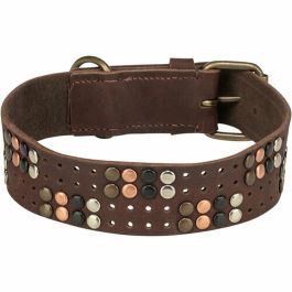 Collar para Perro Trixie Rustic Marrón oscuro S-M
