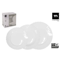 La Mediterranea Vajilla 12 Piezas Redondo Opal Everett (2 Unidades) Precio: 27.89000027. SKU: B146GHN9EH