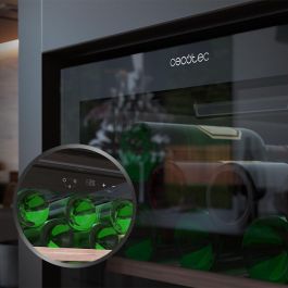 Cecotec Vinoteca GrandSommelier 98000 98 botellas negro, compresor, control táctil, LED