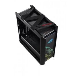 Caja Asus Rog Strix Helios Gx601,Atx Mid Tower,Rgb Vidrio Templado,Aluminio,2X2.5"/3.5"+4X2.5",Fan 3X140Mm+1X140Mm,1Xusb3.1 (Tipo C)+4Usb3.1+Audio+Micro (Negra)