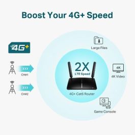 TP-Link Archer MR600 - 4G+ Cat6 AC1200 Wireless Dual Band Gigabit Router TP-Link Archer MR600 - 4G+ Cat6 AC1200 Wireless Dual Band Gigabit Router