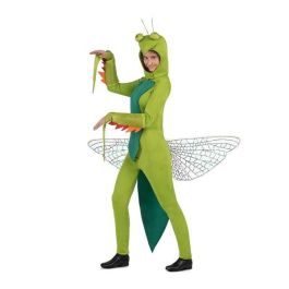 Disfraz mantis capucha, mono y brazaletes talla one size Disfraz mantis capucha, mono y brazaletes talla one size