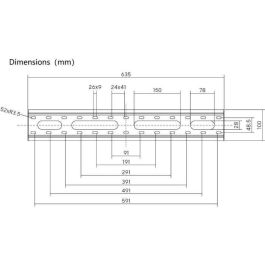 Stell Soporte de TV fijo SLIM - Acero - SHO 4220