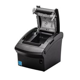Bixolon Impresora Térmica Directa de Recibos 400mm/seg, 180dpi, Cortador Automático, USB, Ethernet, Ancho de Rollo 80/58mm, Negra