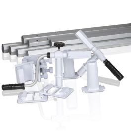 Gre CRP58 Enrollador de cubierta para piscinas elevadas de hasta 5,8 m de ancho - modelo cilíndrico