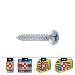 Celo Tornigrap Tornillo 4.5x35mm Zincado Acero Caja 100 unid. Ref. 932tg