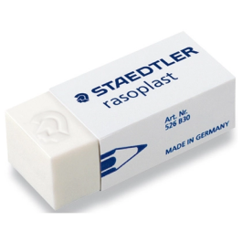 Staedtler Goma de borrar 526 B30 Plástico para Lápiz Blanca Unidad Precio: 18.69000001. SKU: B1C7QQVLSJ