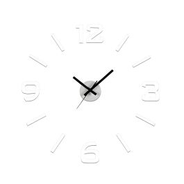 Reloj de Pared Versa Blanco Plástico Reloj de Pared Versa Blanco Plástico