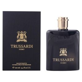 Trussardi UOMO Eau de Toilette Vaporizador para Hombre 50 ml - Fragancia Masculina Aromática Amaderada Especiada, Símbolo de Elegancia Italiana