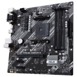 ASUS Placa Base PRIME A520M-A II/CSM, Socket AM4, Chipset AMD A520, Formato Micro ATX, Soporte para Procesadores AMD Ryzen 3 y 5, DDR4