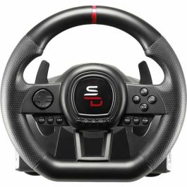 SUPERDRIVE GS650-X Volante de Carreras con Cambio Manual, 3 Pedales y Levas para PS4 / Xbox