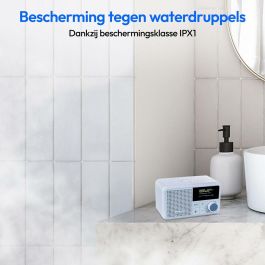 Medion AAAQH12606 Mini Radio Portátil DAB/FM Mono 2W RMS Azul