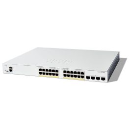 Cisco Catalyst 1300-24FP-4X Switch Gestionado Gigabit Ethernet 24 Puertos PoE+ 4 Puertos SFP+ Montaje en Rack