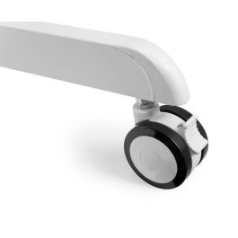 Vivolink VLFS3770 Soporte Móvil Rotativo Blanco para Pantallas 37-70" hasta 70kg, VESA 600x400, Giro 90 Grados