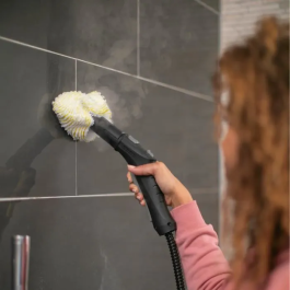 Karcher Limpiador a Vapor SC 2 Easy Fix KAR4054278975122 - 1500 W, 3,2 Bares, Elimina Virus y Bacterias