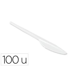 Cuchillo De Plastico Blanco Reutilizable Paquete De 100 Unidades Precio: 3.0250004356. SKU: B1AR5JEYP2