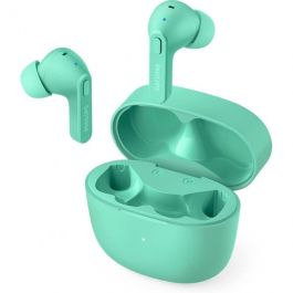 Philips Tat2206 Auriculares Bluetooth Inalámbricos, Resistente al Agua IPX4, 18h Batería, Carga Rápida, Almohadillas de Silicona, Verde