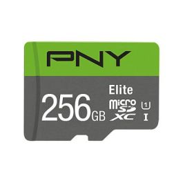 PNY Elite MicroSDXC 256GB Clase 10 U1 V10 UHS-I Tarjeta de Memoria Precio: 91.50000035. SKU: B1JBLE5LTP