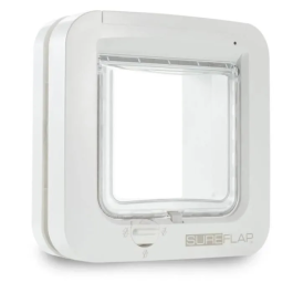 Sureflap Tapa de Gato Electrónica Blanca, Lee Microchip, Memoria 32 Chips, Funciona con la Mayoría de Microchips Precio: 104.49999956. SKU: B1EG2XK9B3
