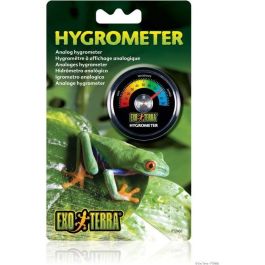 Exo Terra EXO0015561224666 Higrómetro analógico para terrario