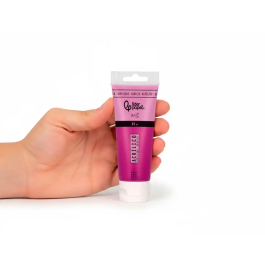 Liderpapel Pintura Acrílica Tubo de Plástico 60 ml Color Magenta